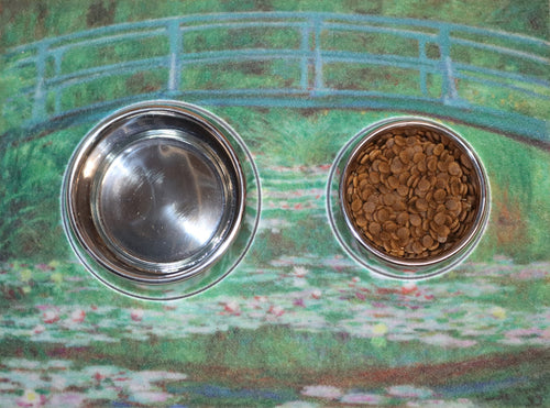 Master's Series Immovable Pet Bowl - Monet's Bridge